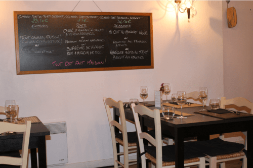 prieuré de clisson menu